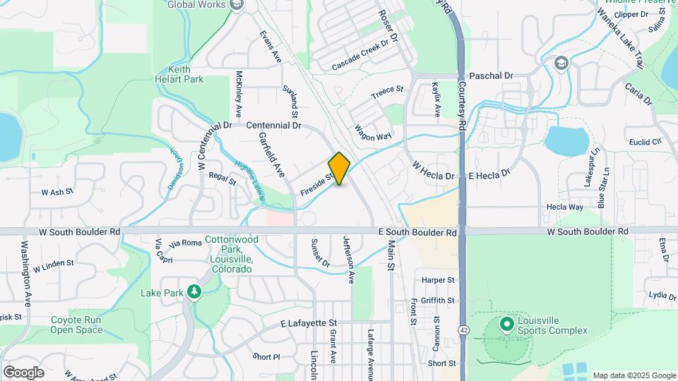 1909 Centennial Dr Map and Location Details