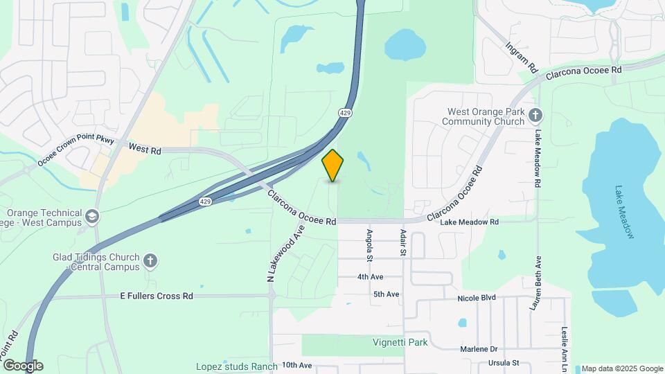 Serenza at Ocoee Village Apartments Mapa y Detalles de la Ubicación