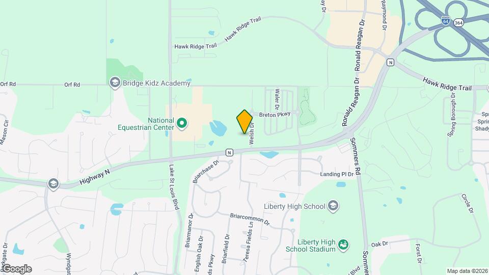 1124 Welsh Dr Map and Location Details