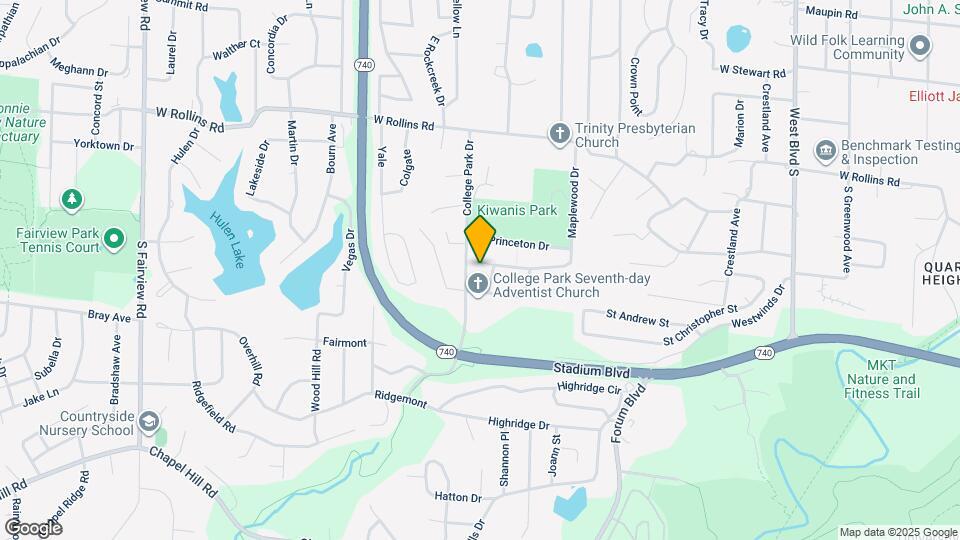 1804 Stanford Dr Map and Location Details