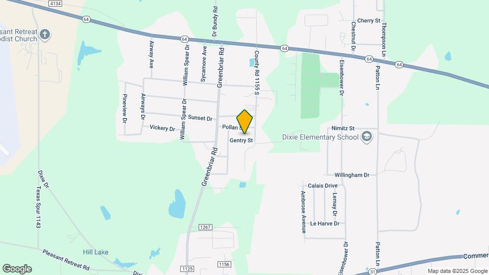 12402 Gentry St Map and Location Details