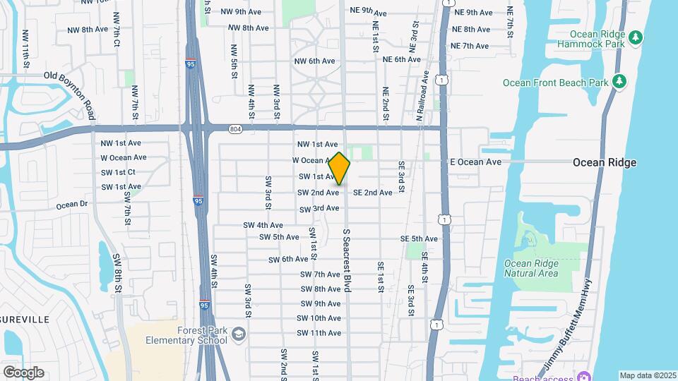 107 SW 2nd Ave, Unit 7 Map and Location Details