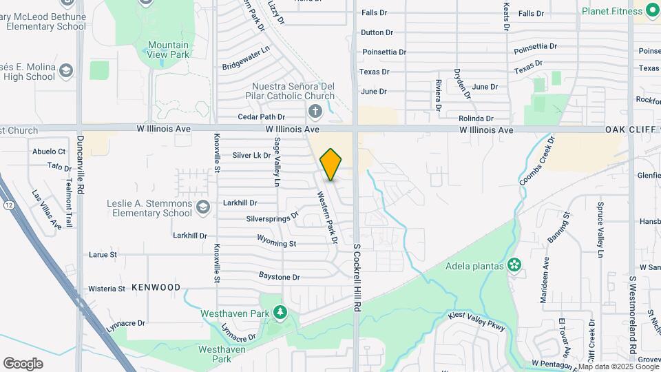 2529 Wood Valley Dr Map and Location Details
