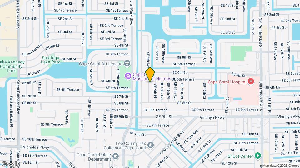 625 SE 9th Ave Map and Location Details