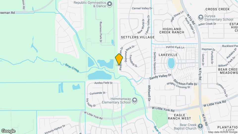 6207 Pleasant Stream Dr Map and Location Details