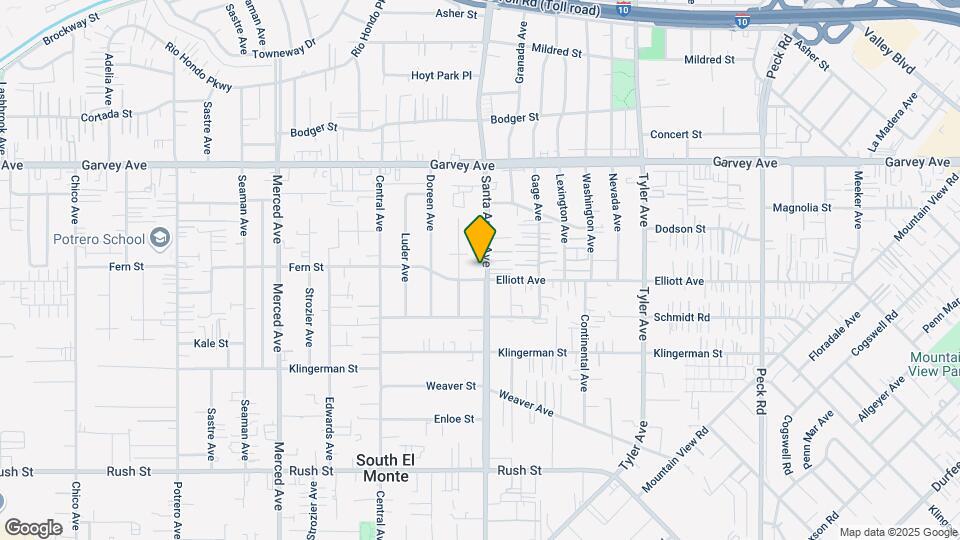 2609-2613 Santa Anita Ave Map and Location Details