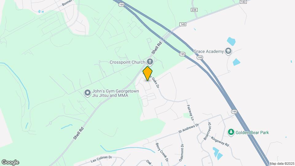 1104 Yaupon Holly Dr Map and Location Details