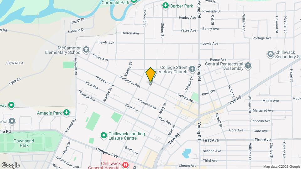 9450-9450 Robson St Map and Location Details