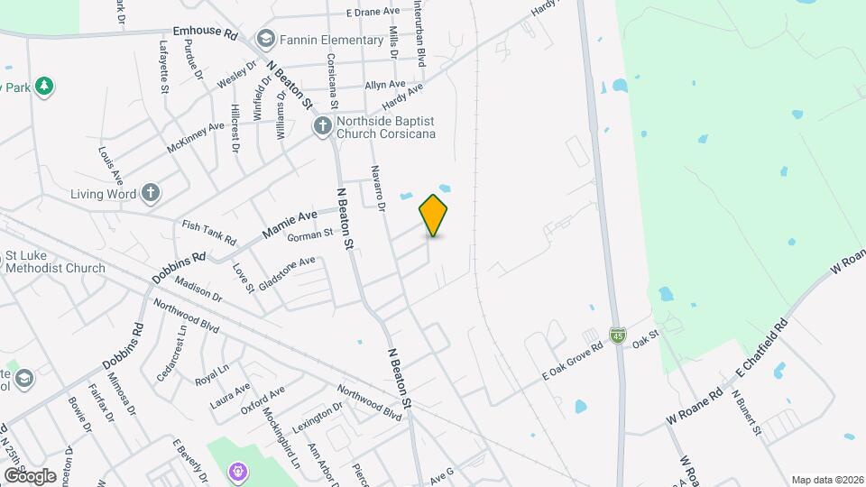 2013 Interurban Blvd Map and Location Details