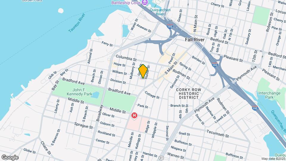 141 Hunter St Map and Location Details