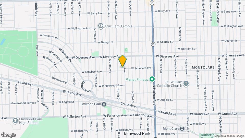 2702 N 74th Ave, Unit 2 Map and Location Details