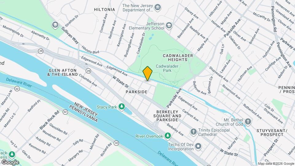 1208 Edgewood Ave, Unit 1B Map and Location Details