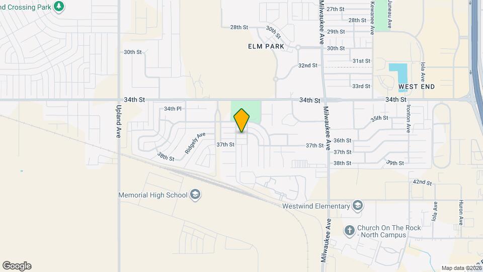 6805 36th St Map and Location Details