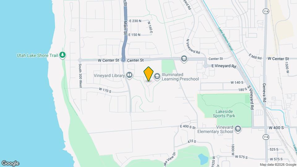 154 S Quivira Ln Map and Location Details