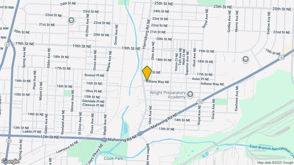 2012 Indiana Way NE Map and Location Details