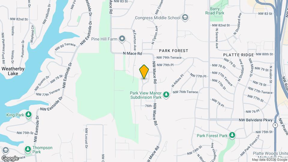 8310 NW 77th Terrace Map and Location Details
