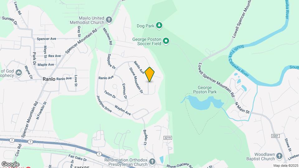 1028 Kings Mountain Ln Map and Location Details