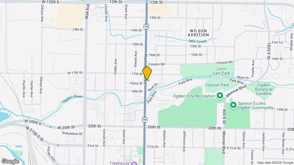 1738 Washington Blvd Map and Location Details