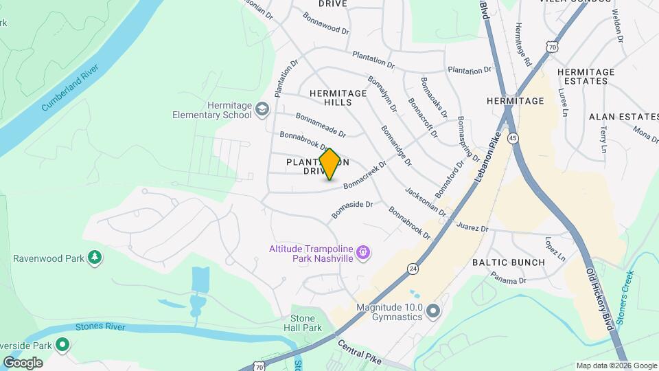 3830 Bonnacreek Dr Map and Location Details