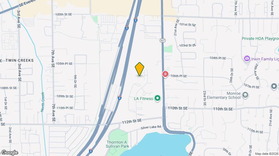 1406 106th Pl SE Map and Location Details