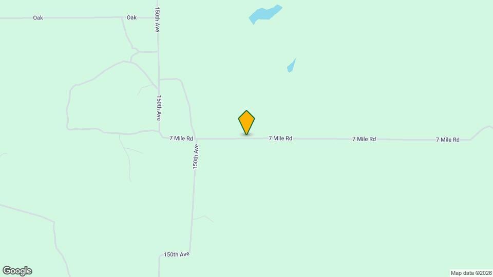 14576 7 Mile Rd Map and Location Details