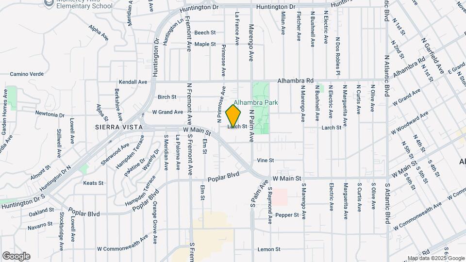 2300 Larch St Mapa y Detalles de la Ubicación