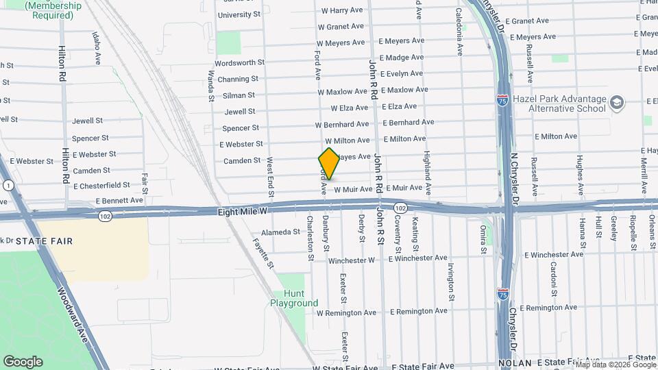 164 W Muir Ave Map and Location Details