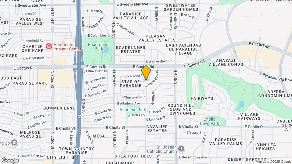 3749 E Laurel Ln Map and Location Details