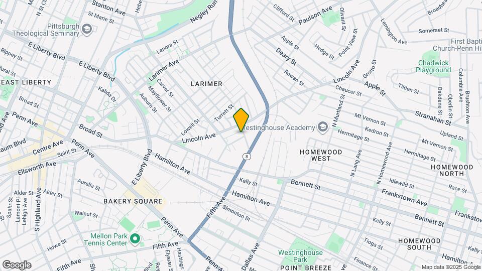 537 Finley St Map and Location Details