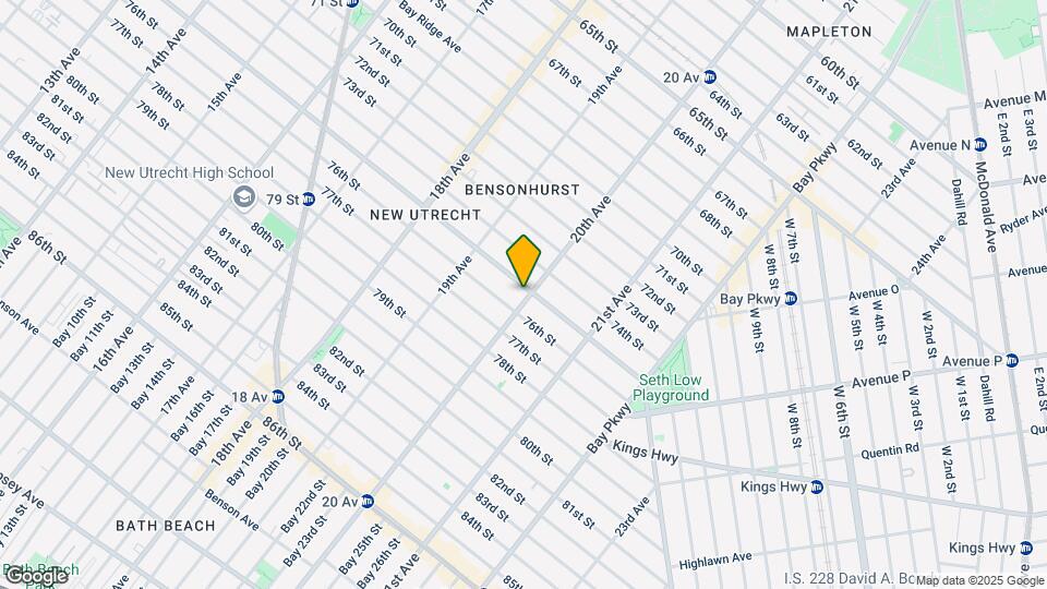 7502 20th Ave Mapa y Detalles de la Ubicación