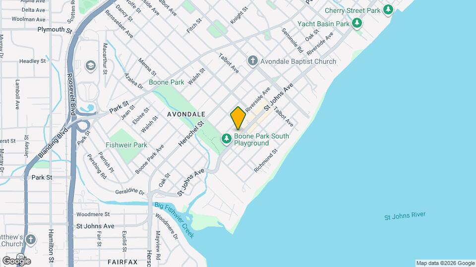 3665 St Johns Ave Map and Location Details