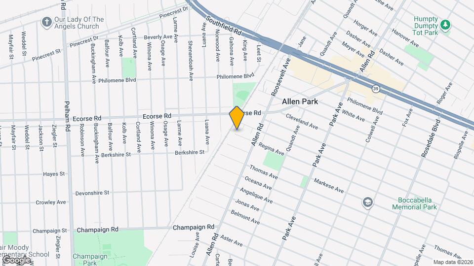 16170 Regina Ave Apartments and Nearby Allen Park Apartments For Rent