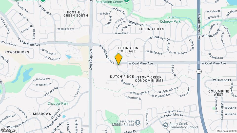 6804 S Independence St Map and Location Details