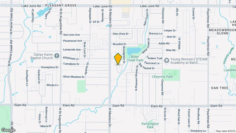 828 Woodrock Dr Map and Location Details