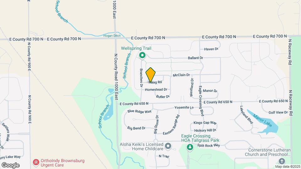 10251 Haag Rd Map and Location Details