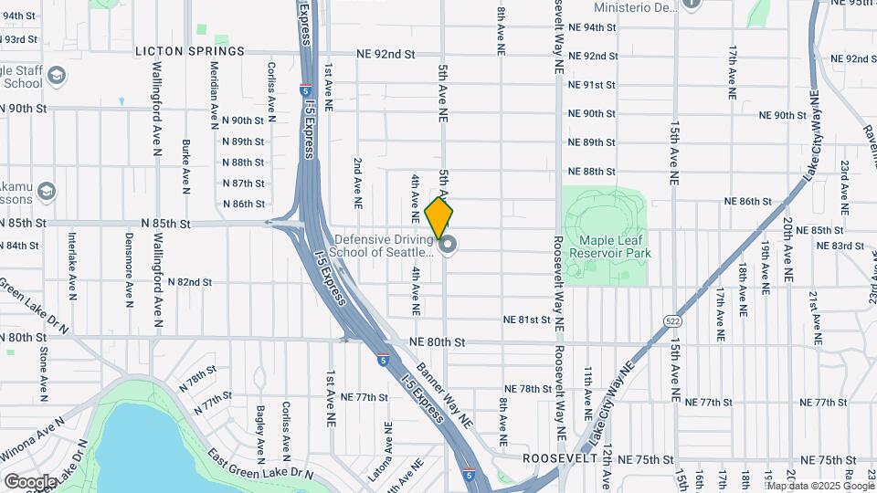 8401 5th Ave NE Mapa y Detalles de la Ubicación