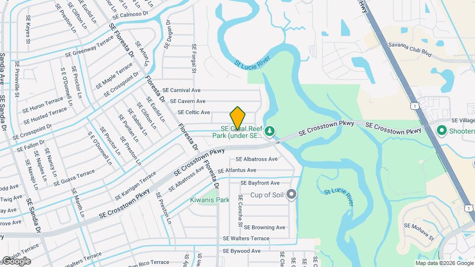 825 SE Chaloupe Ave Map and Location Details