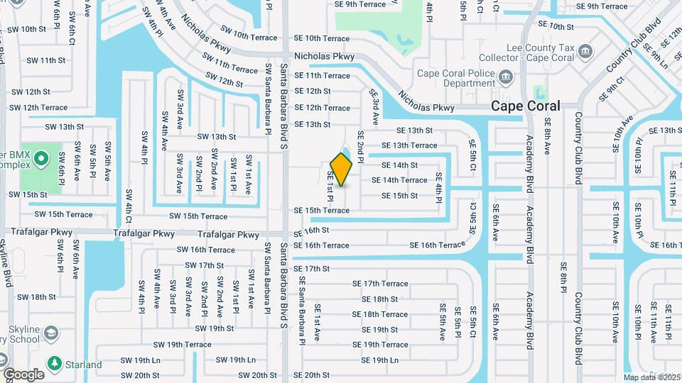 1416 SE 2nd Ave Map and Location Details