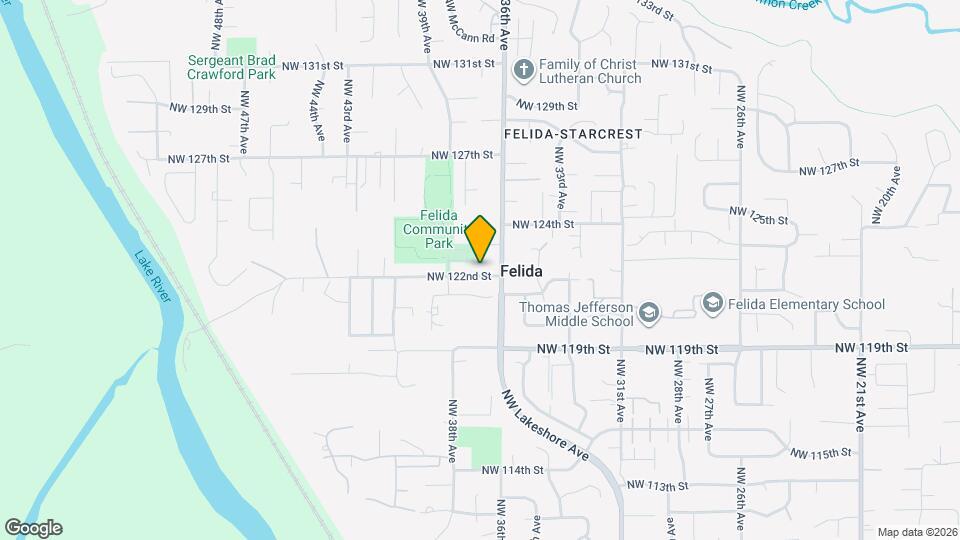 3620 NW 122nd St Map and Location Details