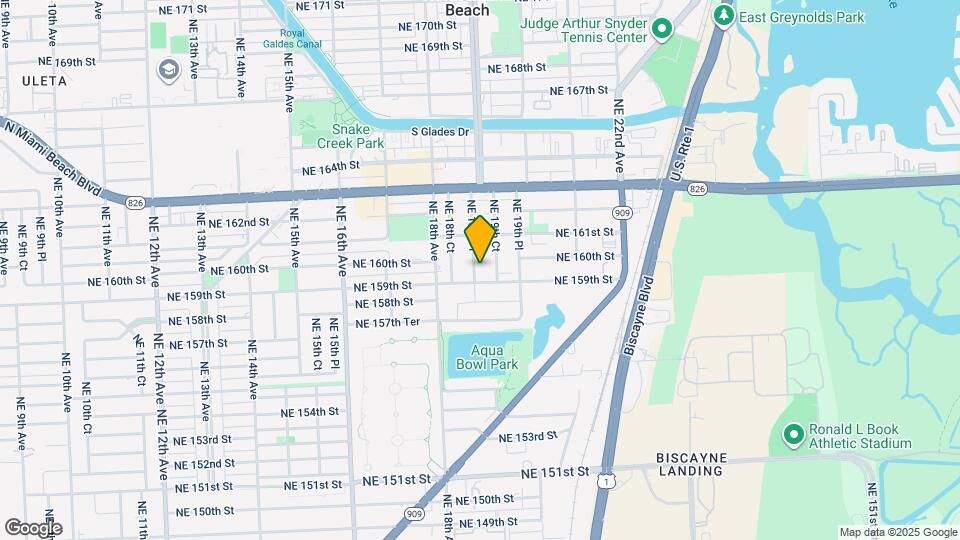 15941 NE 18th Pl Map and Location Details