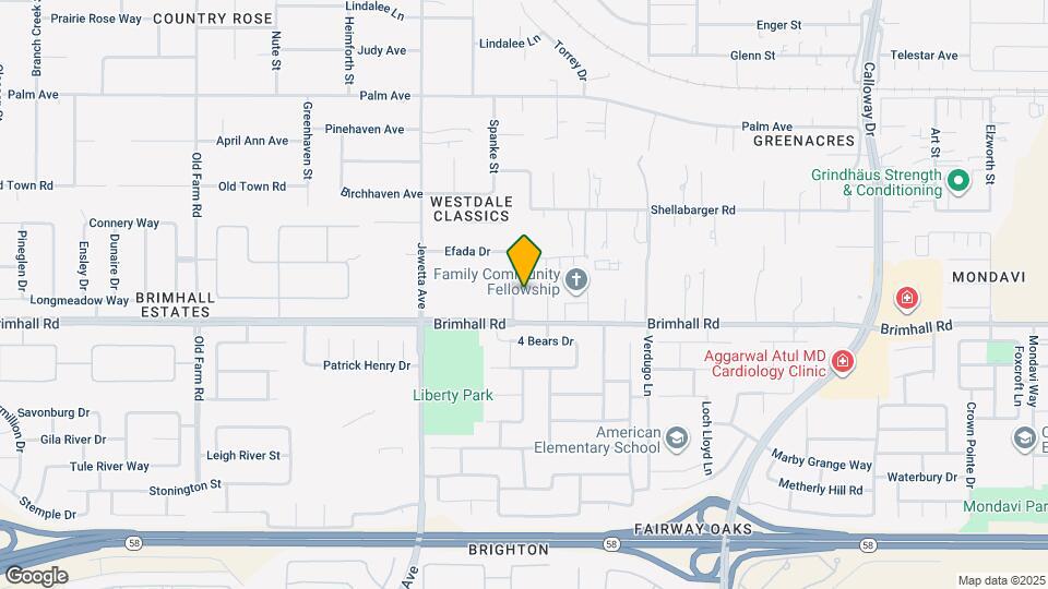 1218 Reddick Ln Map and Location Details