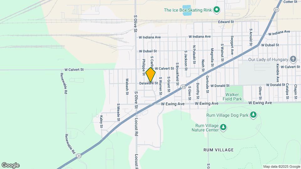 2101 S Carlisle St Map and Location Details