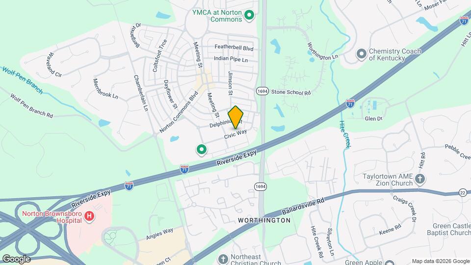 9507 Civic Way Map and Location Details