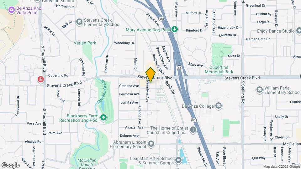 10056 Pasadena Ave Map and Location Details