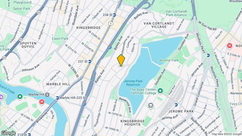 3141 Kingsbridge Terrace Map and Location Details