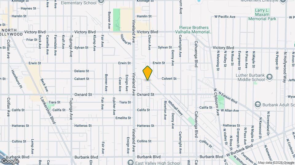 6045 Cleon Ave Map and Location Details