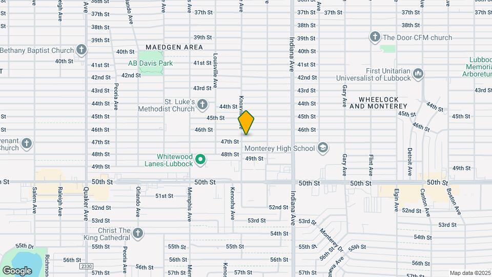 3516 47th St Map and Location Details