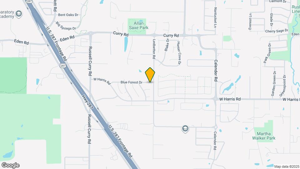 3402 Blue Forest Dr Map and Location Details