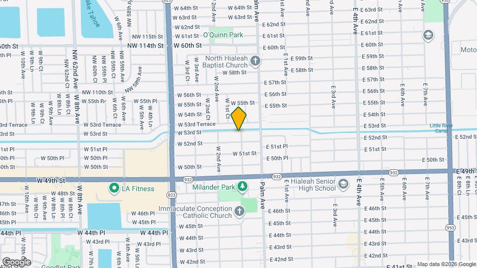 110 W 53rd St Mapa y Detalles de la Ubicación