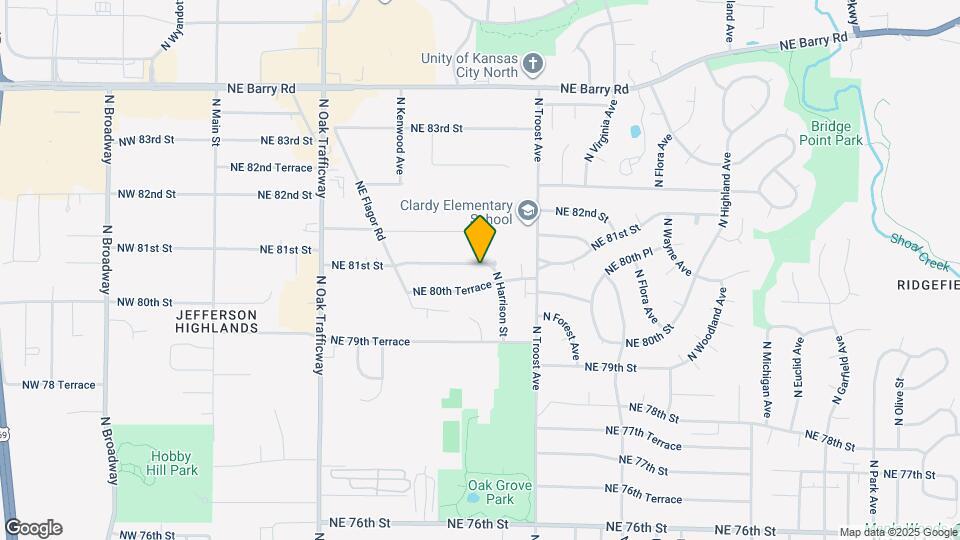 909 NE 81st St Map and Location Details